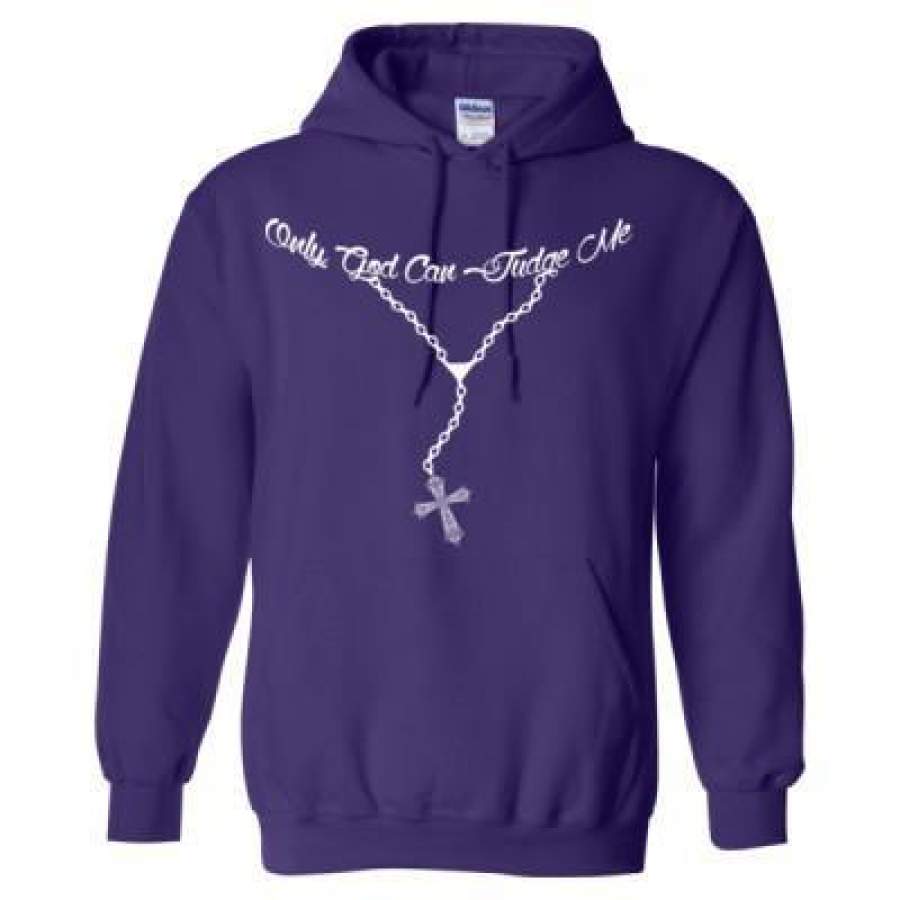 AGR Only God Can Judge Me Jesus – Heavy Blend™ Hooded Sweatshirt