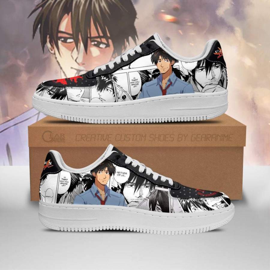 Evangelion Ryoji Kaji Air Sneakers Neon Genesis Evangelion Shoes