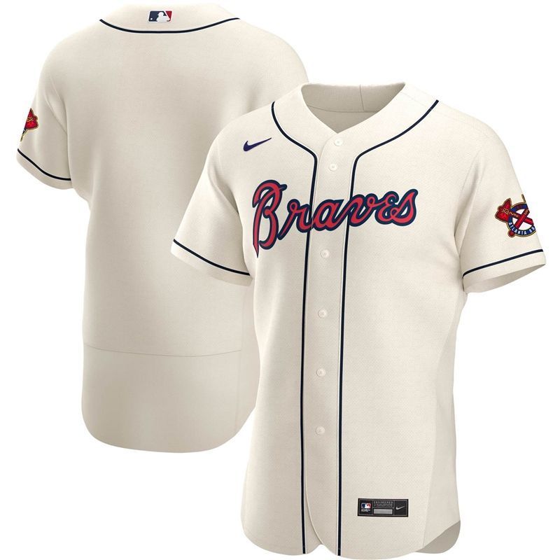 Alanta Braves 2020 MLB White Jersey 1