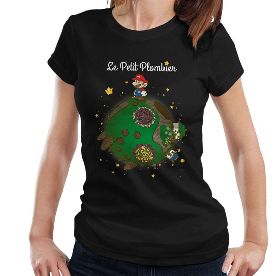 Super Mario The Little Prince Le Petit Plombier Women’s T-Shirt