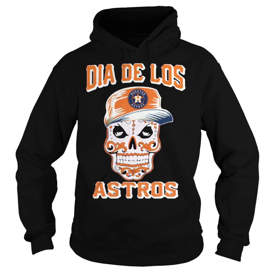 Dia de los astros skull Houston Astros Hoodie