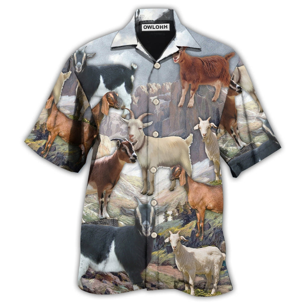 Goat On Mountain Hawaii Shirt Ha86841