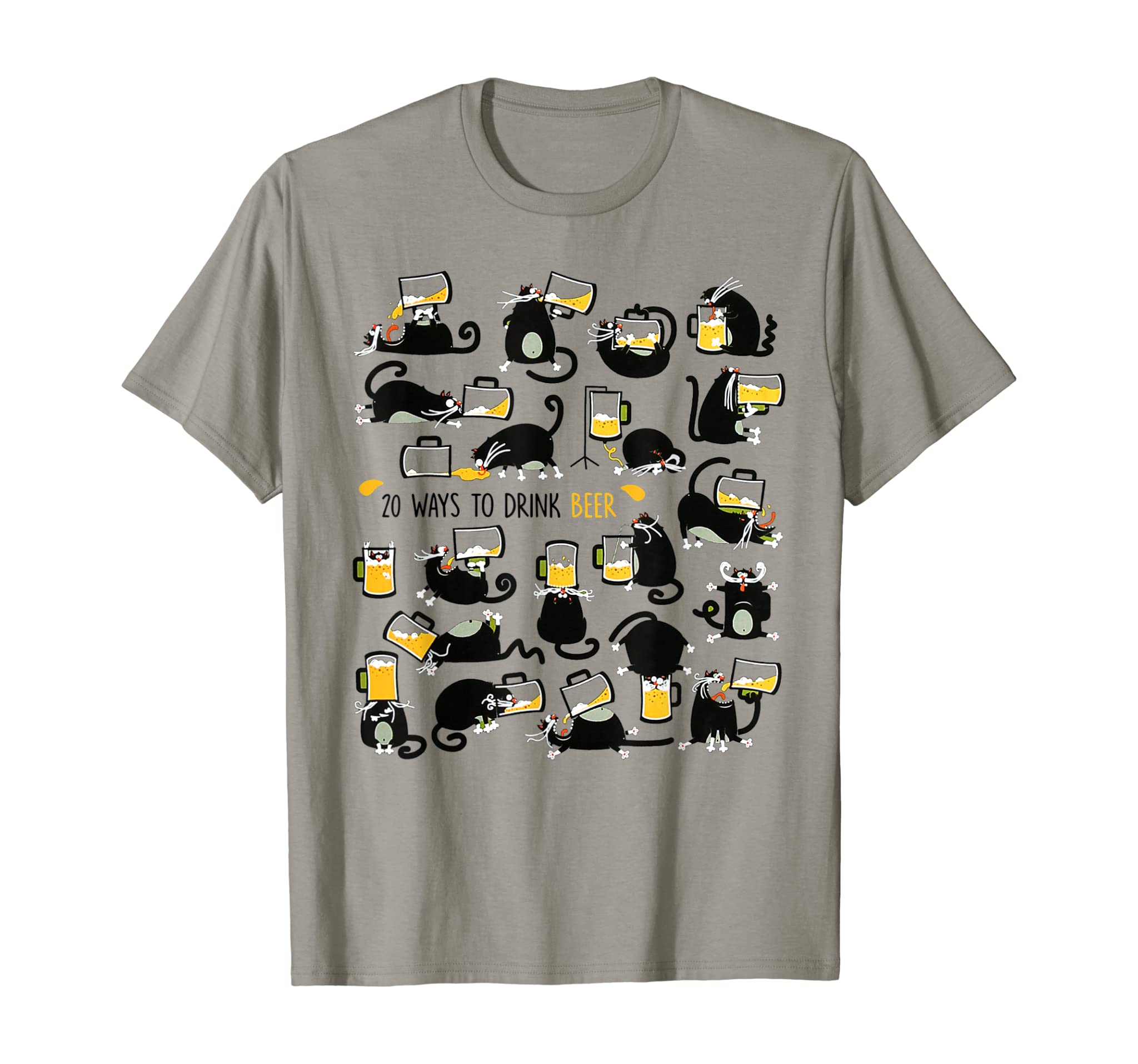 Cats Drink Beer Shirt 20 Ways To Drink Beer