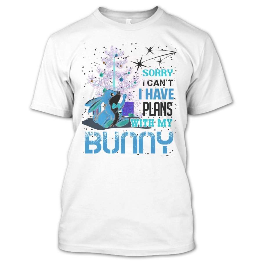 Sorry I Can’t T Shirt, Coolest Bunny Lover T Shirt