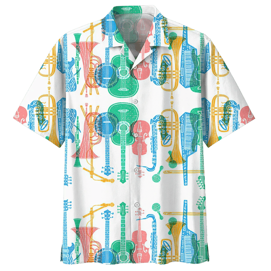 Instrument Hawaii Shirt Unisex Adult Ha31000