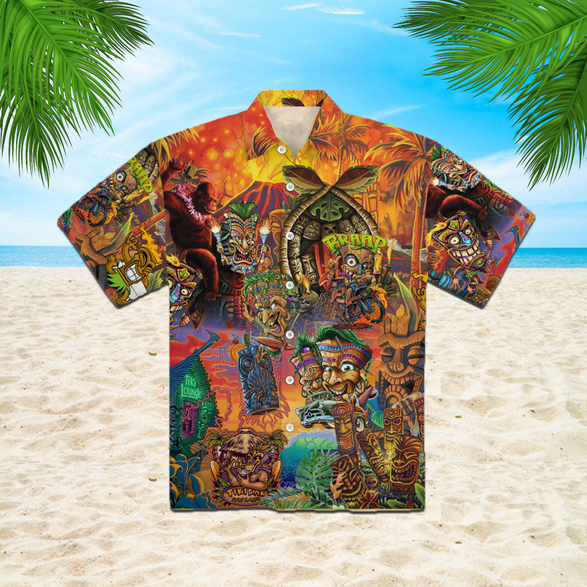 Aloha Tiki Funny Hawaii Shirt For Men Women Ha16575