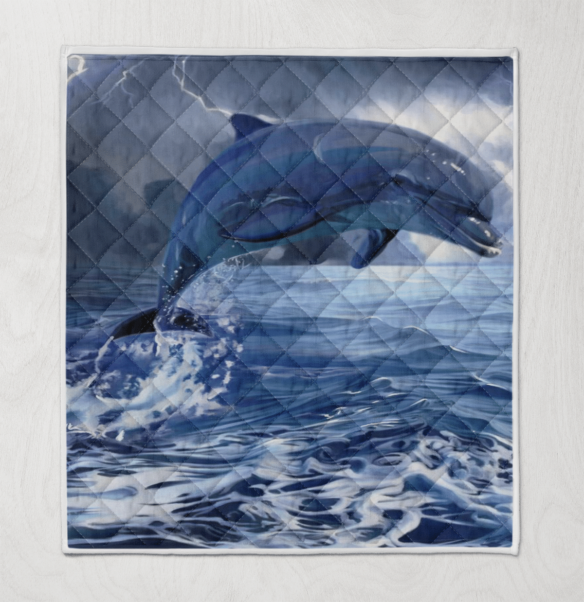 Dolphin Fa6408TH Quilt Blanket