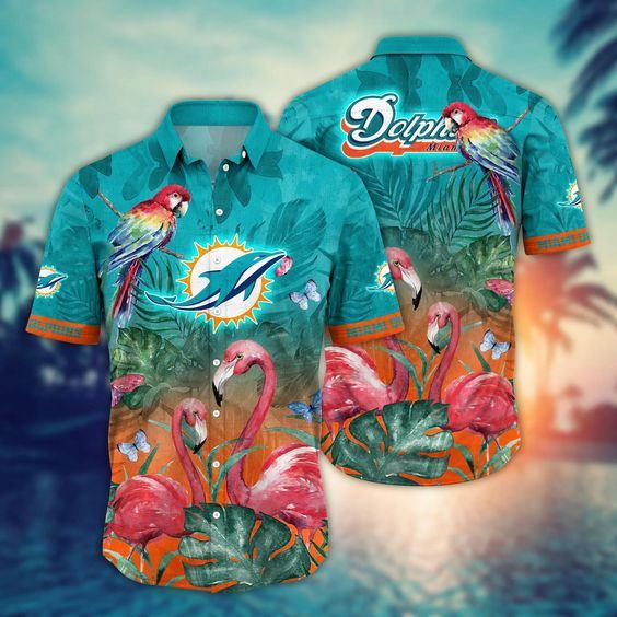 Miami Dolphins Nfl Flower Hawaii Shirt