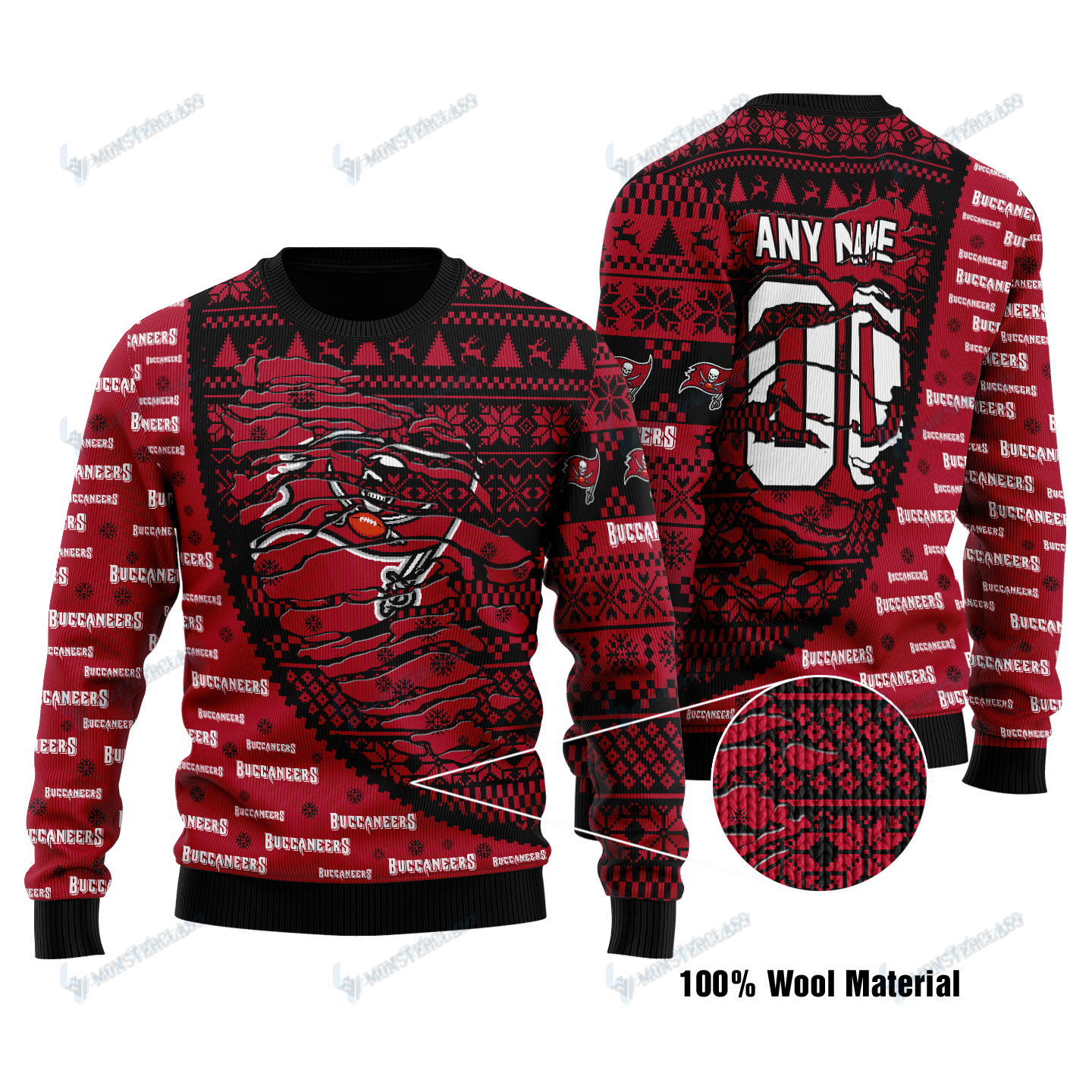 Tampa Bay Buccaneers Woolen Sweater 143