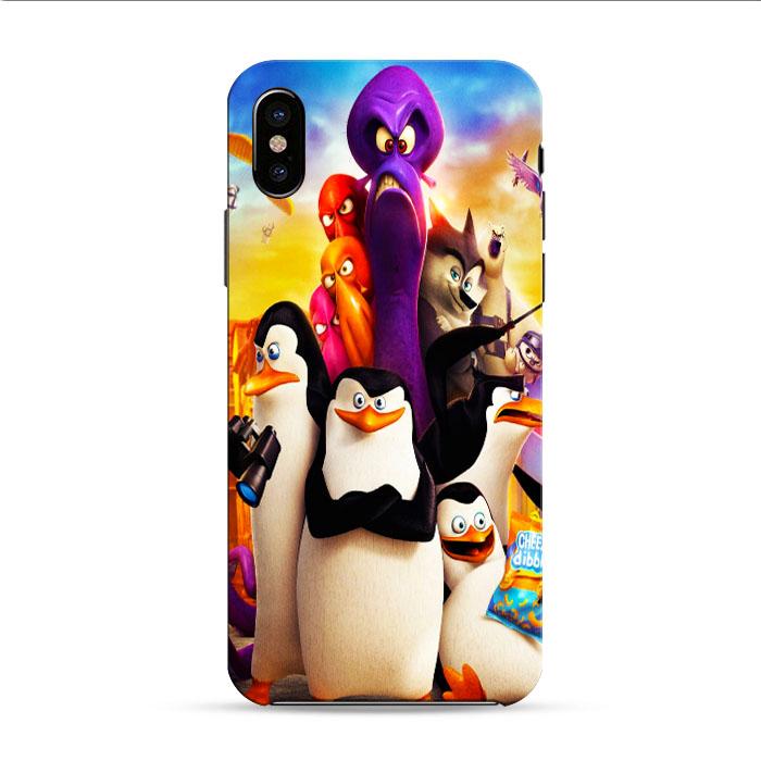 Penguins Of Madagascar iPhone XS 3D Case