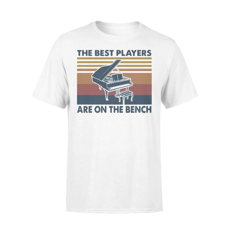 Piano The Best Players Are On The Bench Vintage T-shirt