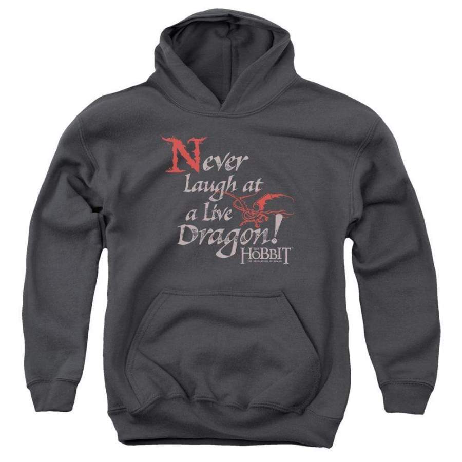 The Hobbit Never Laugh Youth Hoodie (Ages 8-12)