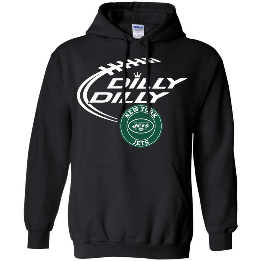 Dilly Dilly New York Jets Mens Pullover Hoodie