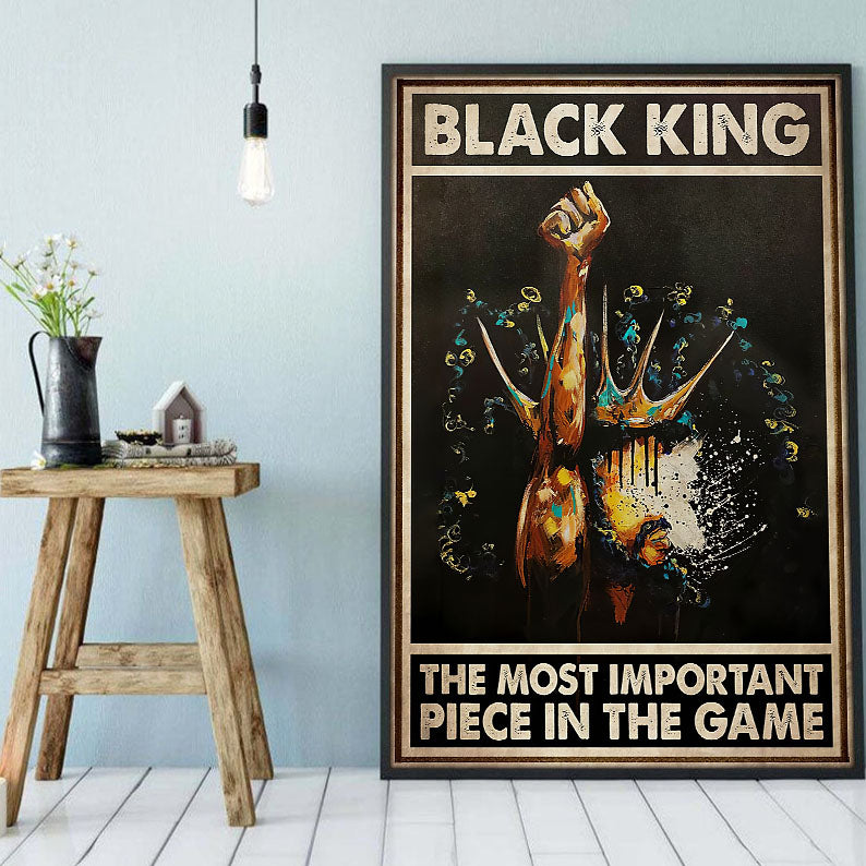 African American Canvas Prints Retro Black History Month Poster Art Print Black Woman Sign African Men Artistic Living Room Bedroom Bathroom Home Decoration