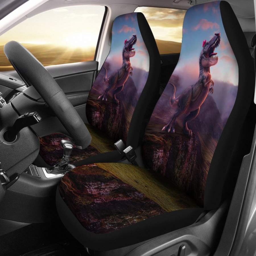 Super Mario Odyssey Dinosaur Car Seat Covers