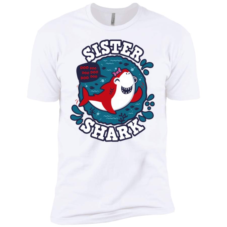 Shark Family trazo – Sister Boys Premium T-Shirt