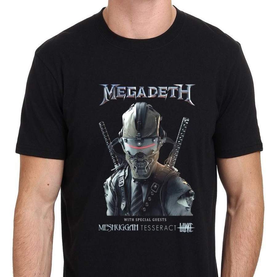 Megadeth with Meshah & Tesseract US Tour 2017 T-Shirt