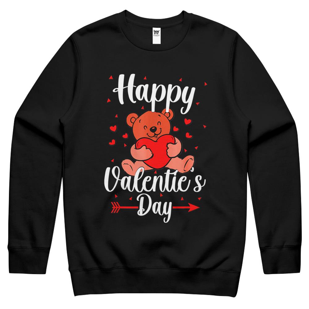 Happy Valentine’S Day, Crewneck Sweatshirt