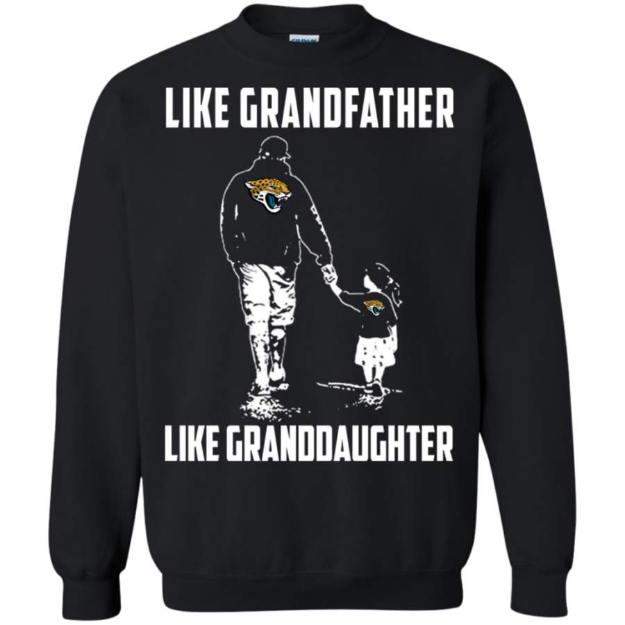 Trending tees Jacksonville Jaguars Like GrandFather Like GrandDaughter t shirt Sweatshirt