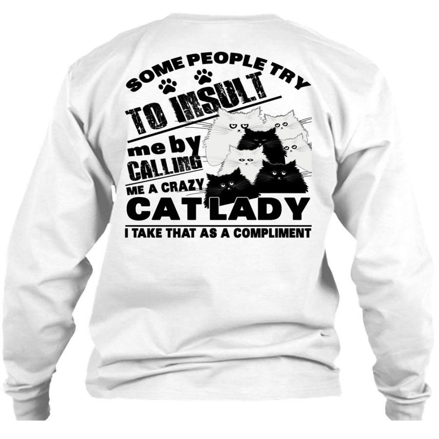 crazy cat lady t shirt