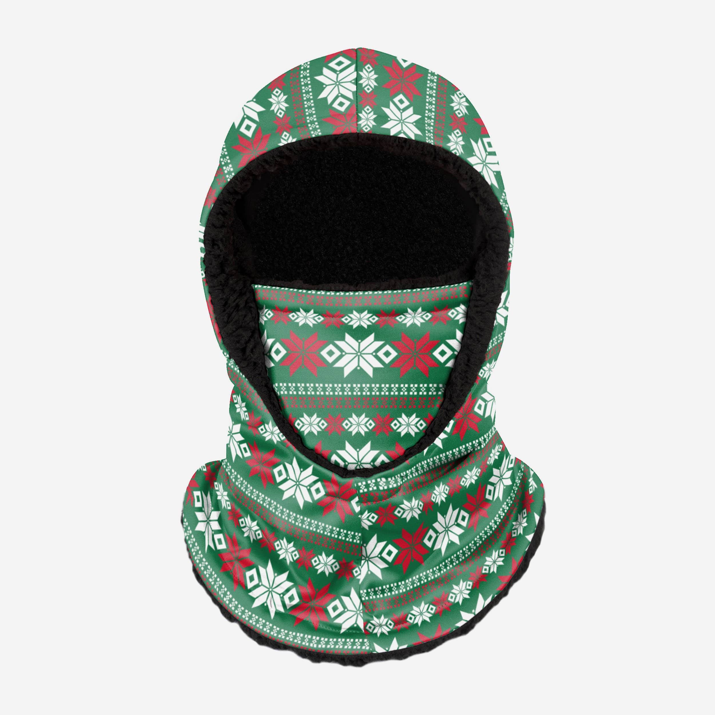 Ugly Christmas Sweater Hooded Gaiter