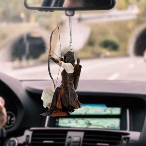 Archery Girl Car Hanging Ornament