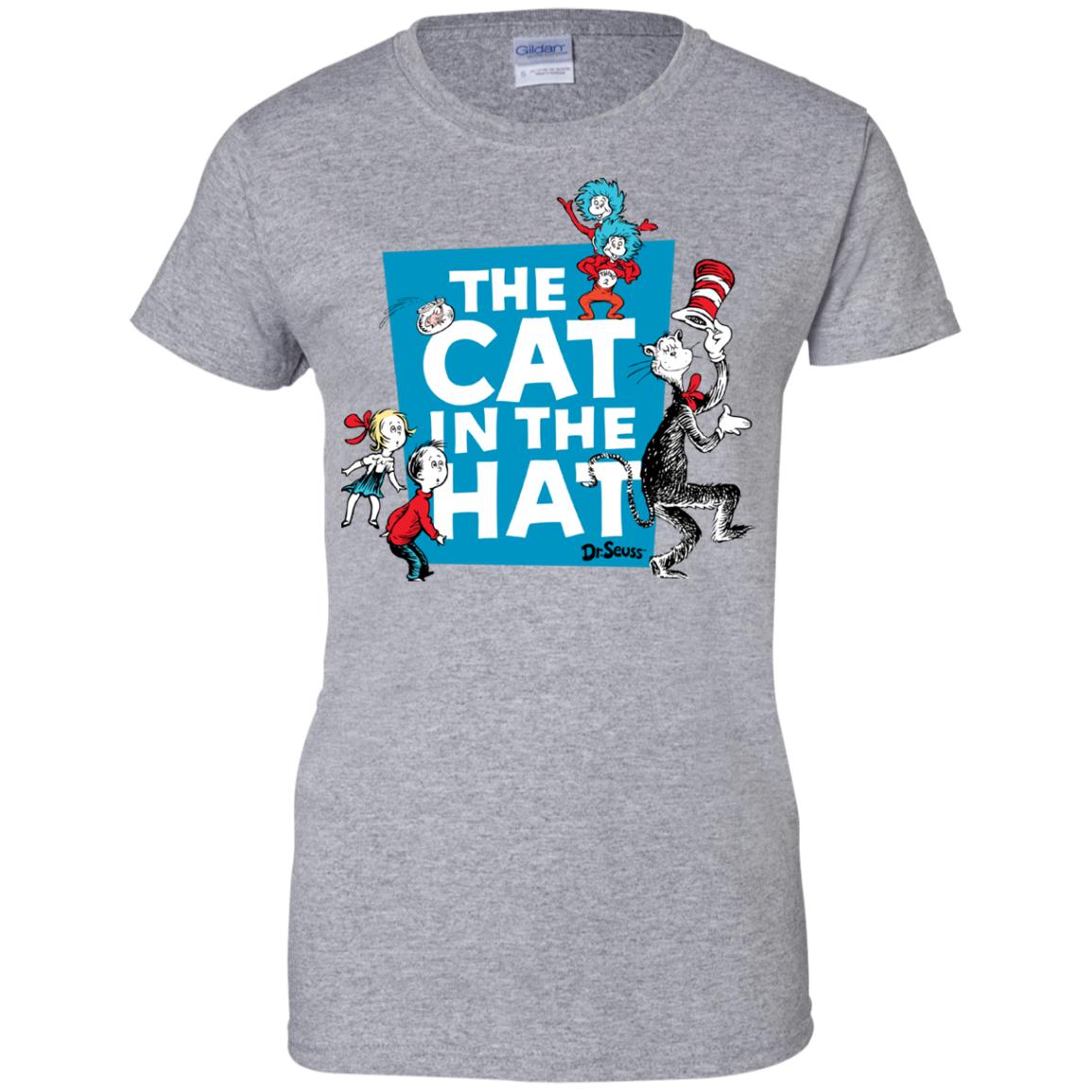 Dr. Seuss The Cat in the Hat Characters T-shirt - ReadingLLC