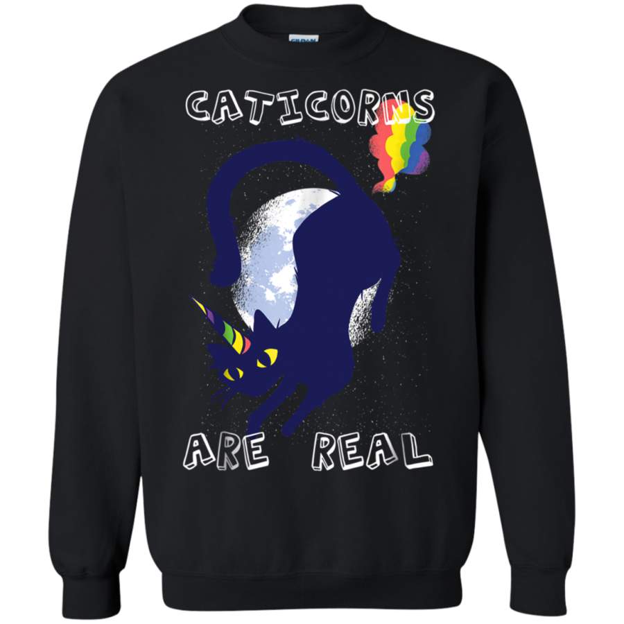 AGR Cat Graphic Caticorns Are Real Shirt sweatshirt