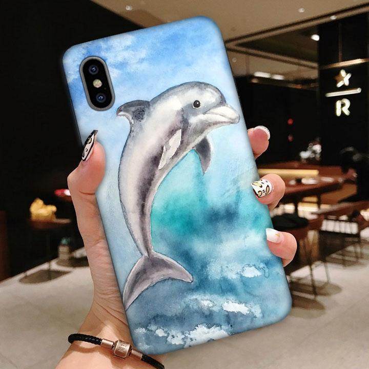 Dolphin Watercolor Phone Case