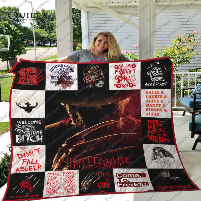 A Nightmare on Elm Street Quilt Blanket For Fans Ver 17