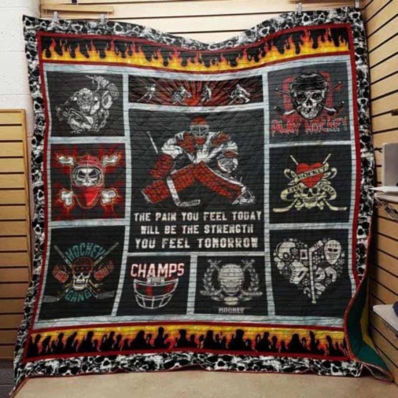 Hockey D1307 84O41 Blanket