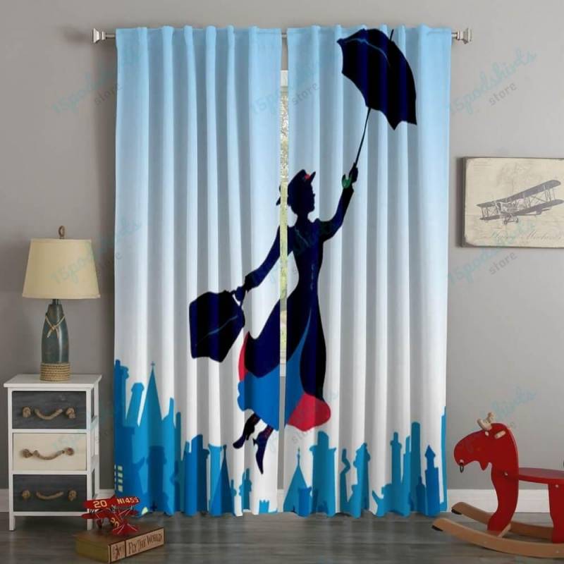 3D Printed Mary Poppins Returns Style Custom Living Room Curtains