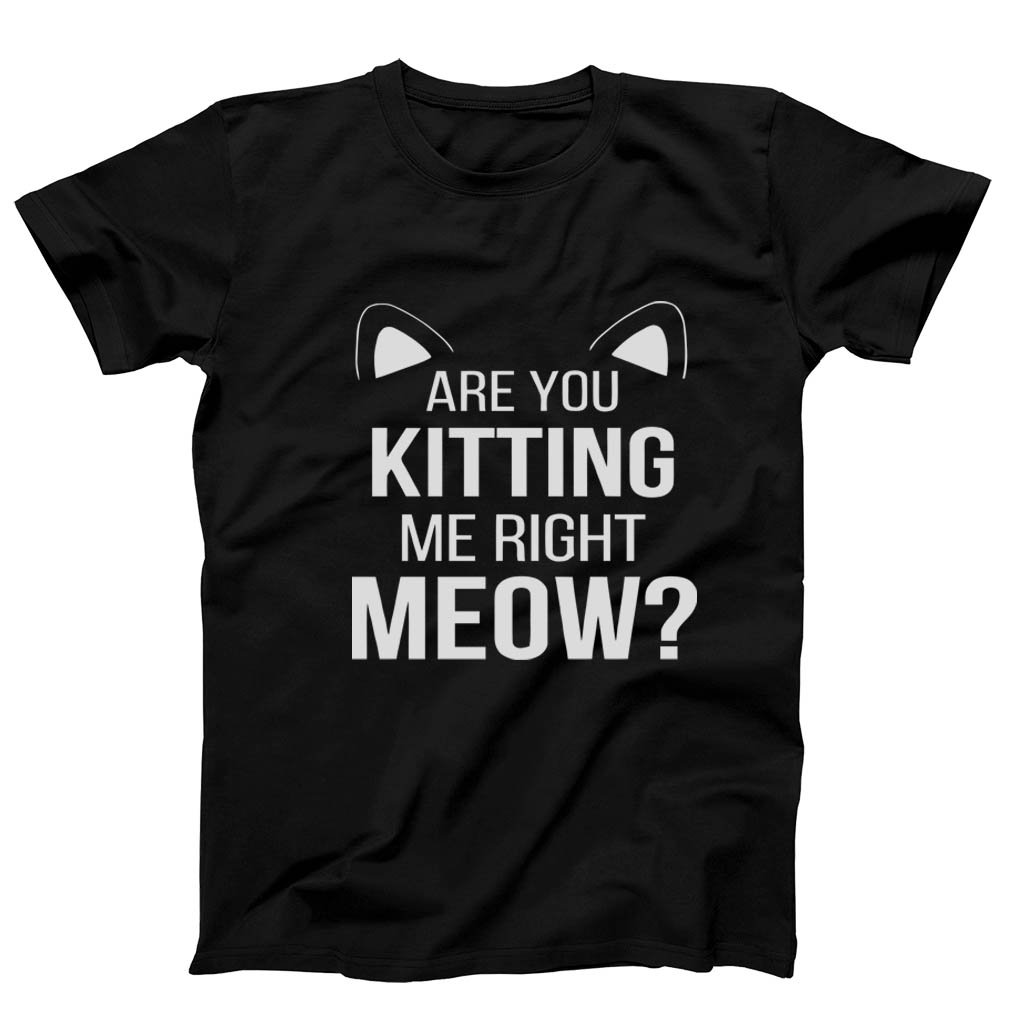 Are You Kitten Me Right Meow Duck Men’s T-Shirt Tee