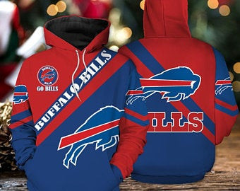 Buffalo Bills Logo 37 Unisex 3D Hoodie Gift For Fans