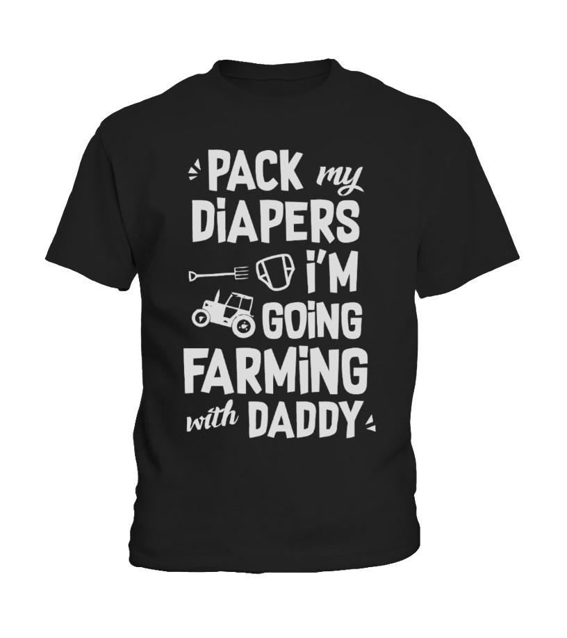 FARMER FARMING WITH DADDY T shirts C-GMEIF