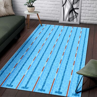 Swimming Pool Rug Size S M L