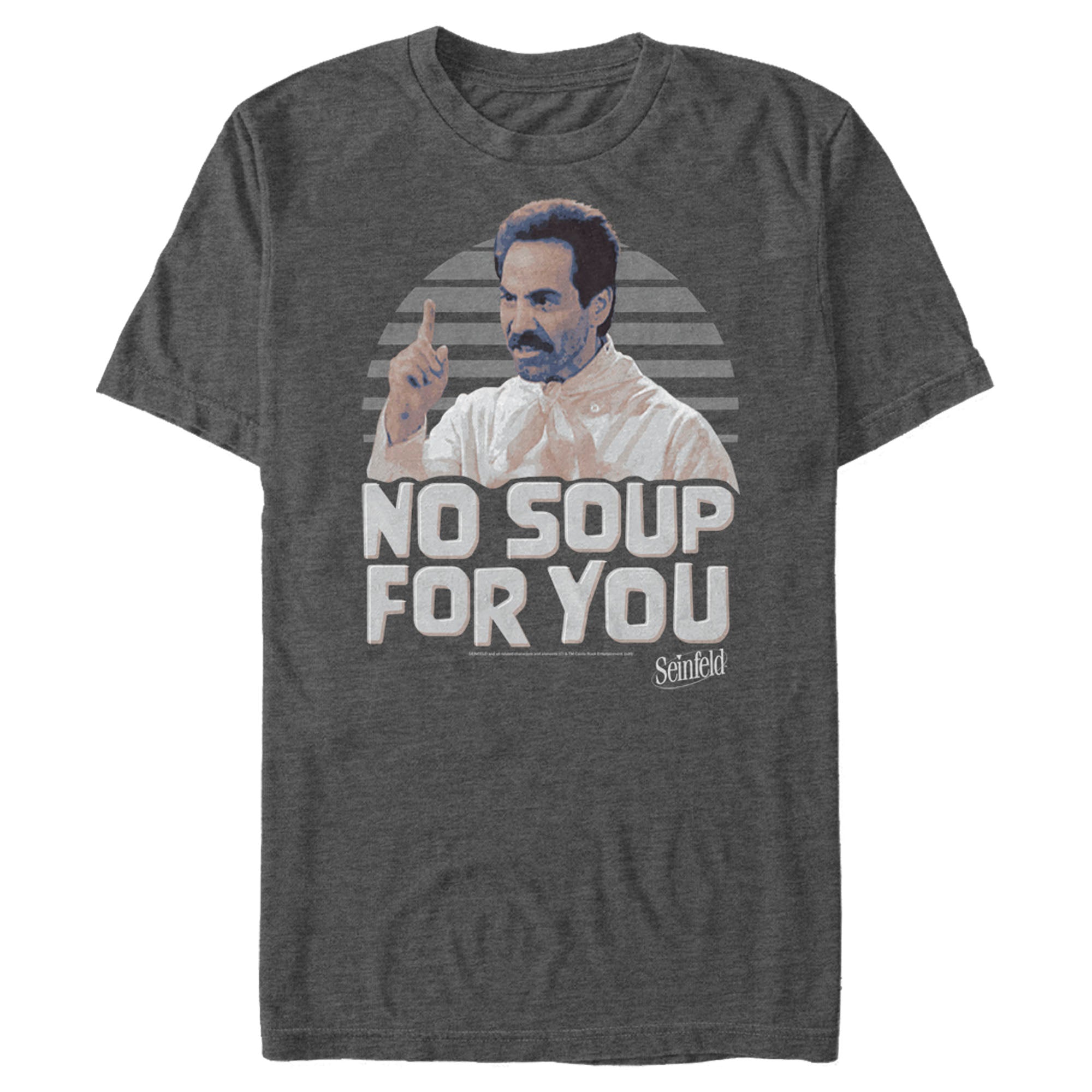 Seinfeld Men’S No Soup For You Photo  T-Shirt