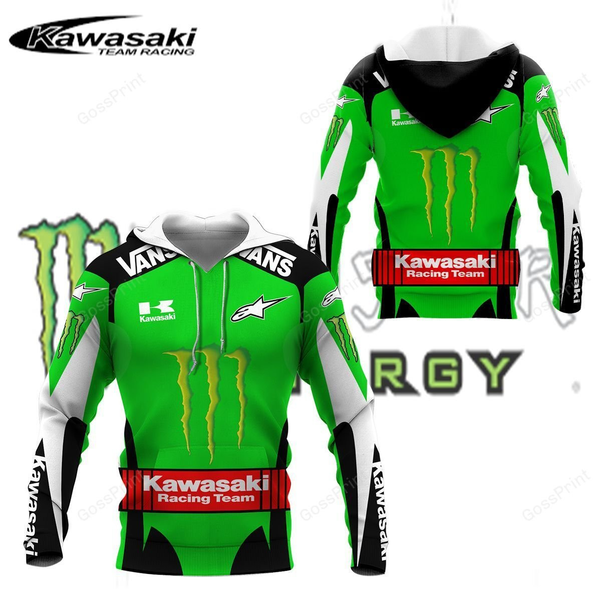 3D All Over Kawasaki Shirt Ver 5