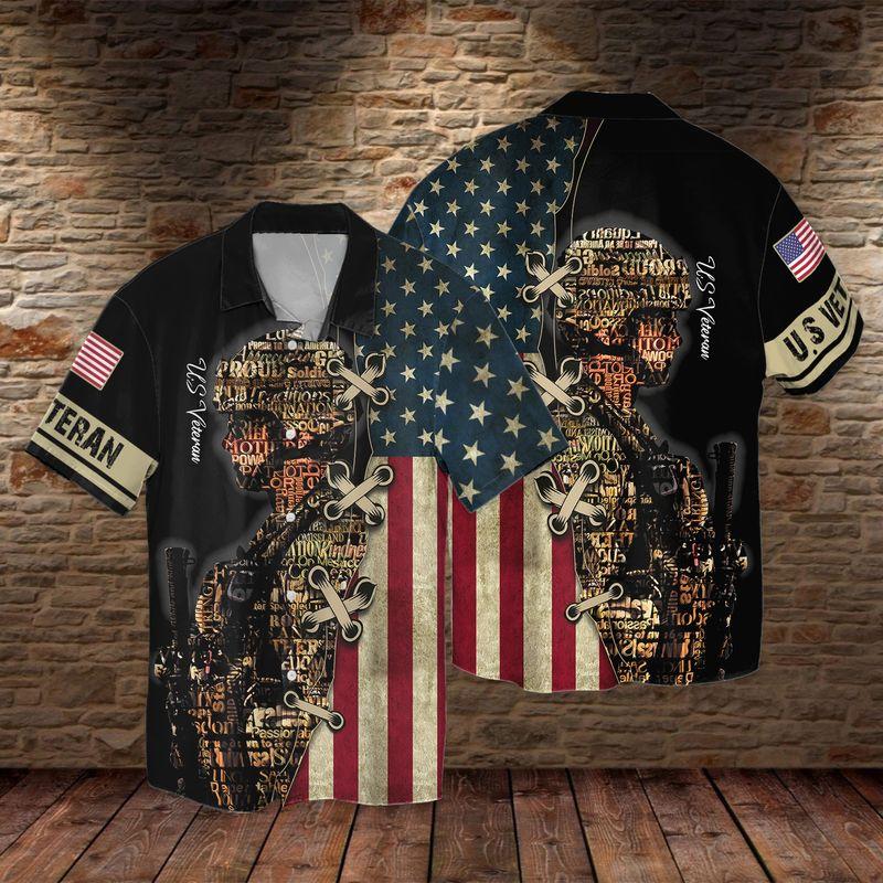 Us Army Veteran Hawaiian Shirt | For Men & Women | Adult | Hw8392