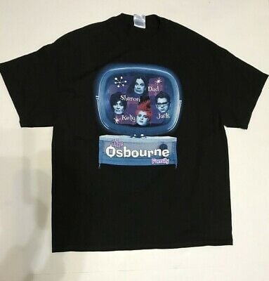 Vintage The Osbourne Family Tv Show T-shirt 6403