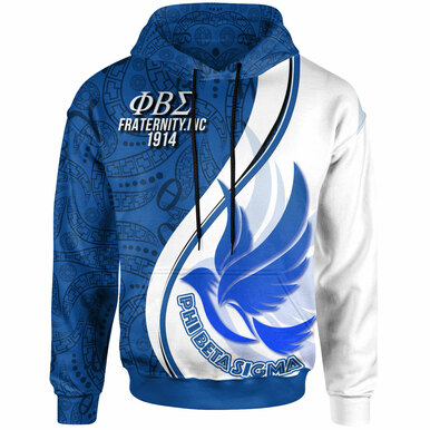 Phi Beta Sigma Hoodie – Custom Fraternity Ornamental Floral Greek Alphabets Hoodie