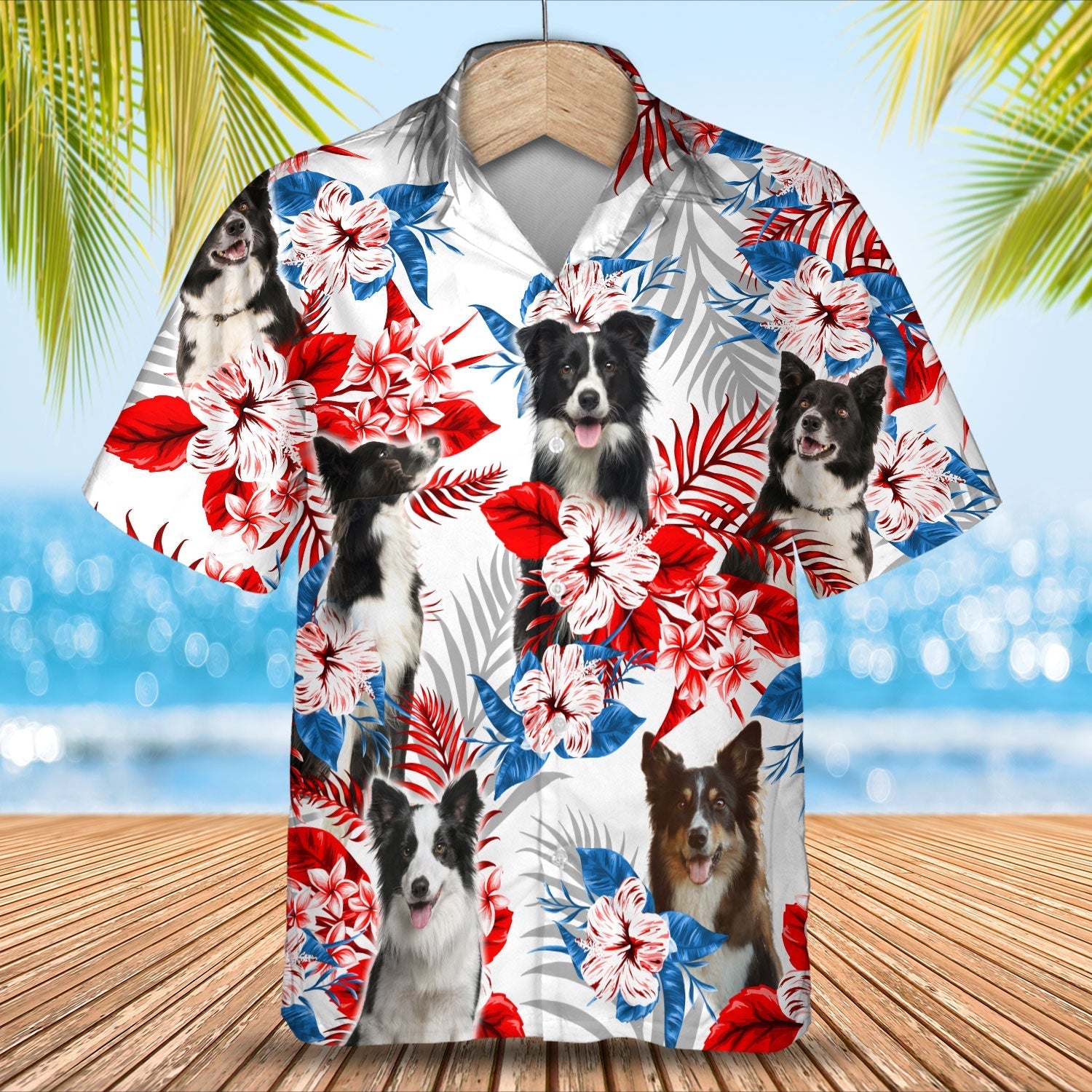 Border Collie Hawaii Summer Aloha Hawaii Shirt For Men And Women Ha27239