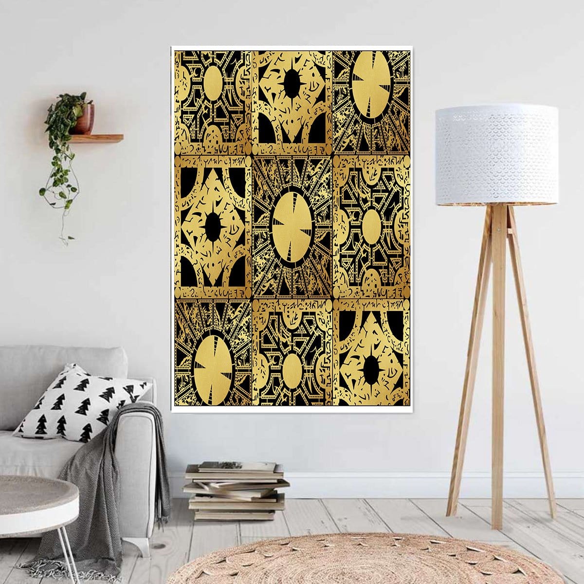 Canvas Artwork Lament Configuration Side A Throw Blanket Best Gift For Lament Wall Art Home Decoration