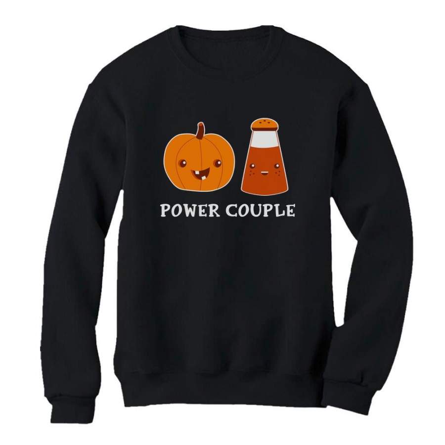 Pumpkin Spice Power Couple Women Sweatshirt