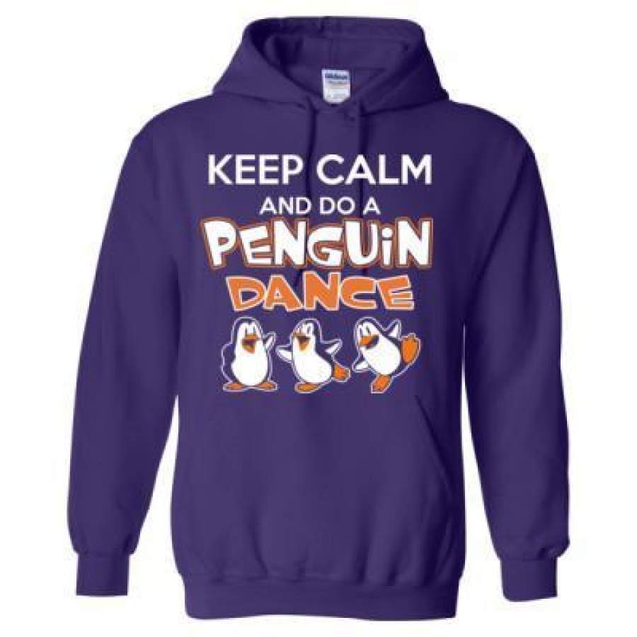 AGR Keep Calm And Do A Penguin Dance – Heavy Blend™ Hooded Sweatshirt