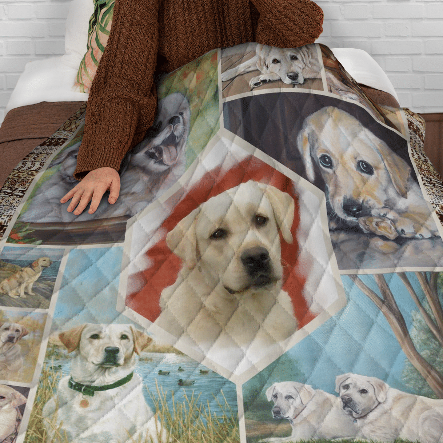 Labrador Quilt Blanket BBB081103NB Plumosu Store