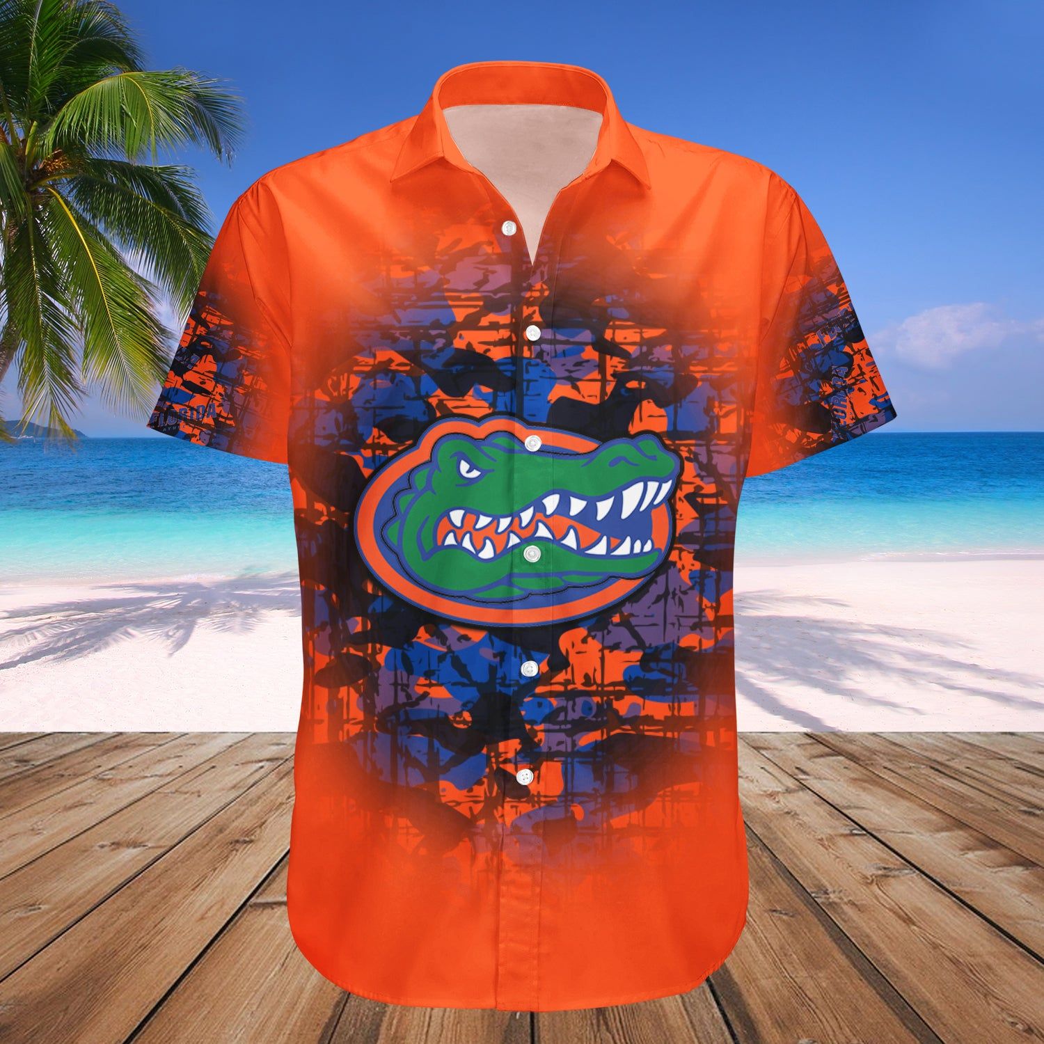 Florida Gators Hawaii Shirt Camouflage Vintage – NCCA