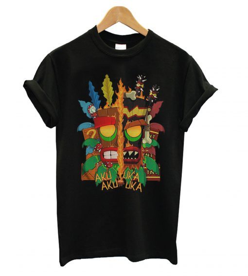 Aku Uka Crash Bandicoot RS T shirt