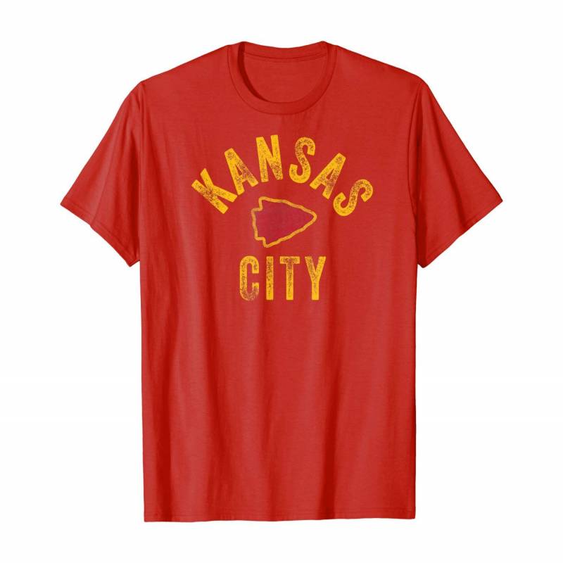 Kc Red Arrowhead Kansas City Fan 2020 Champ Locals Pro Gear T-shirt