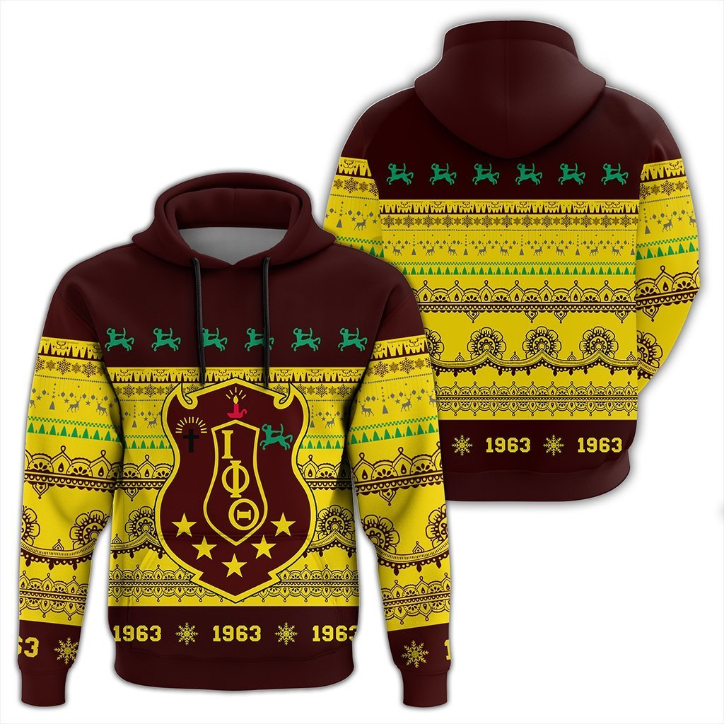 Greek Life Hoodie – Iota Phi Theta Xmas Establish Year Pullover